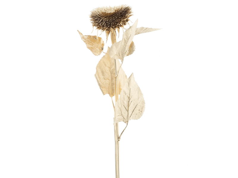 Kunstbloem sunflower spray gold 96 cm - Hortus