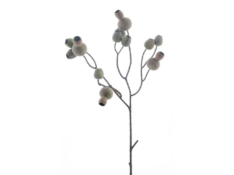 Kunsttak wild fruit brown/red, 62 cm - Hortus
