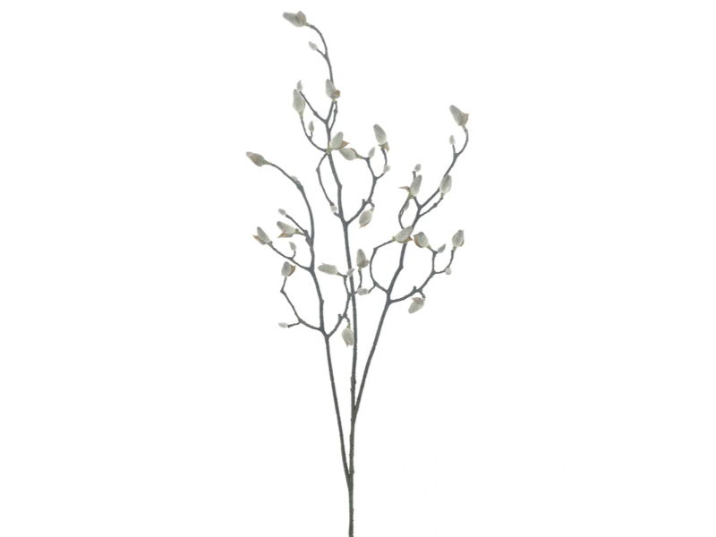 Kunstbloem magnolia bud sven black, 123 cm - Hortus