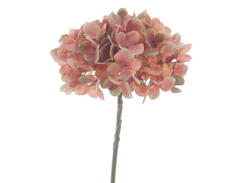 Kunstbloem autumn hydrangea pink, 46 cm - Hortus