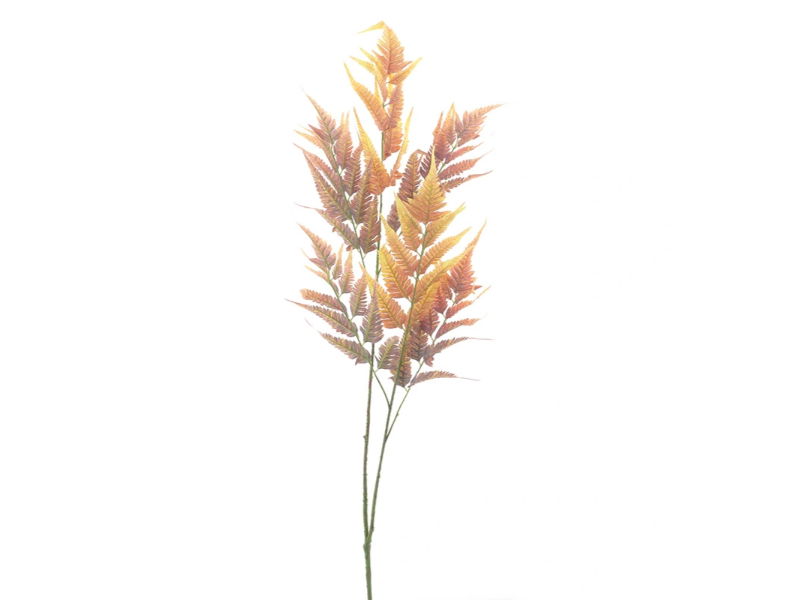 Kunsttak leather fern orange, 120 cm - Hortus