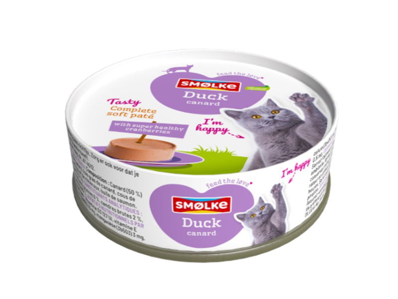Soft Pate Duck with Game 80g - Smolke