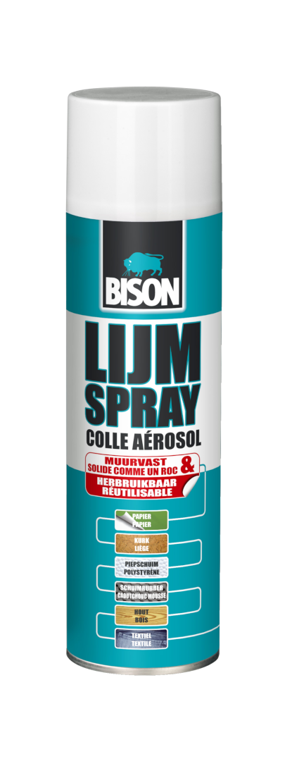 Lijmspray Spuitbus 500 ml Bison