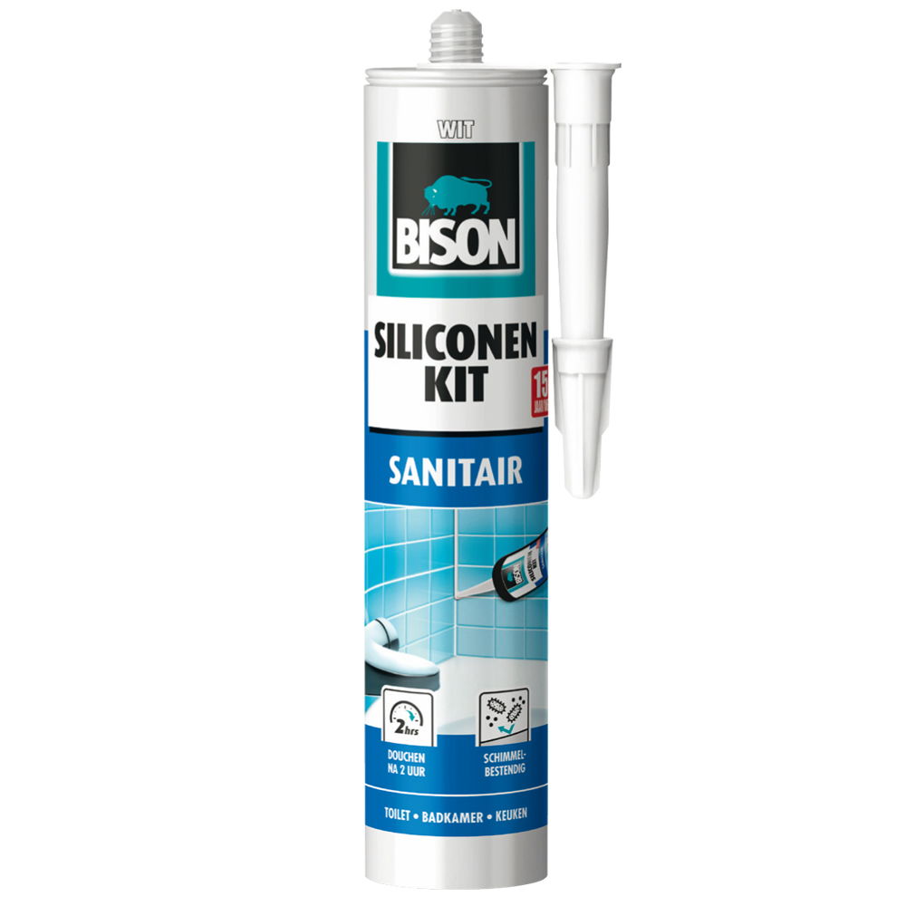 Siliconenkit Sanitair 300 Ml Koker Wit Meuwissen Agro