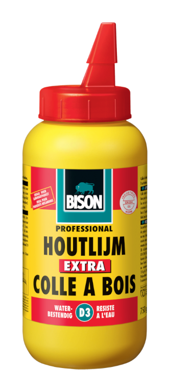Houtlijm Extra Flacon 750 g - Bison