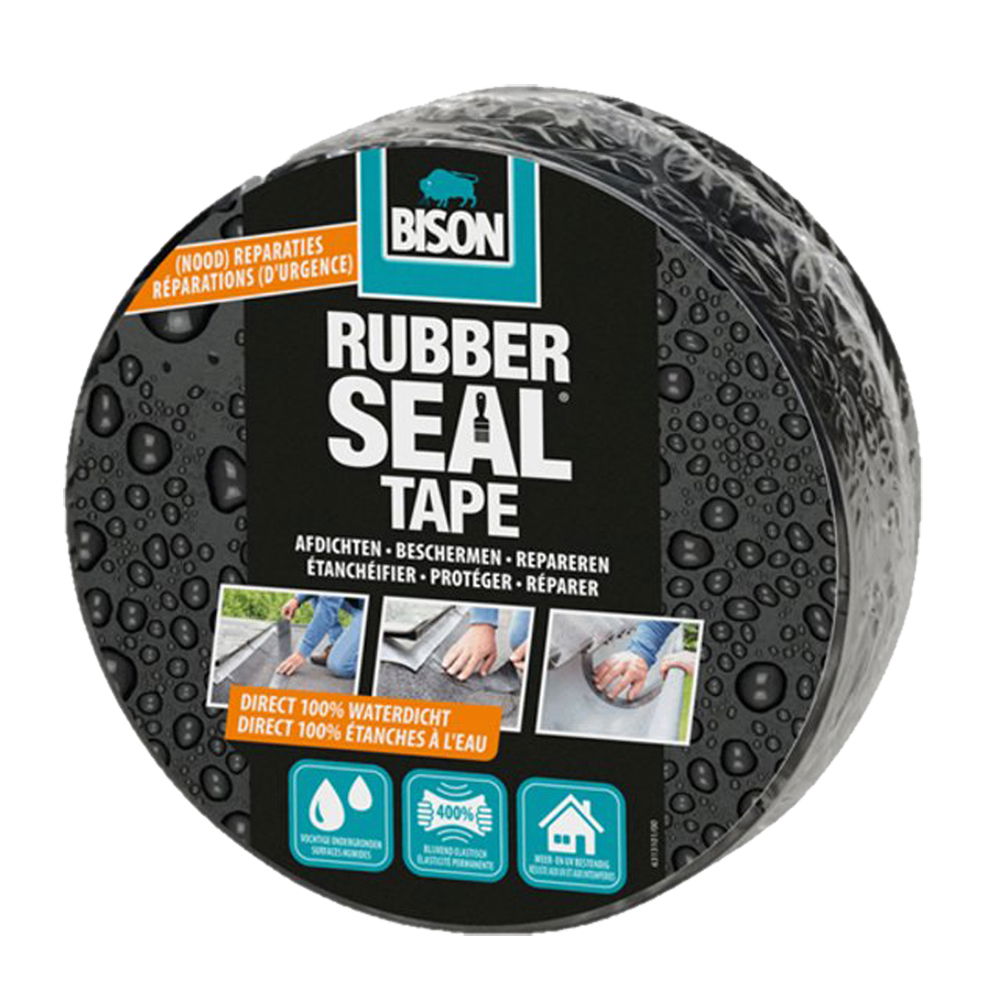 Rubber seal tape 7,5 cm 5 m Bison