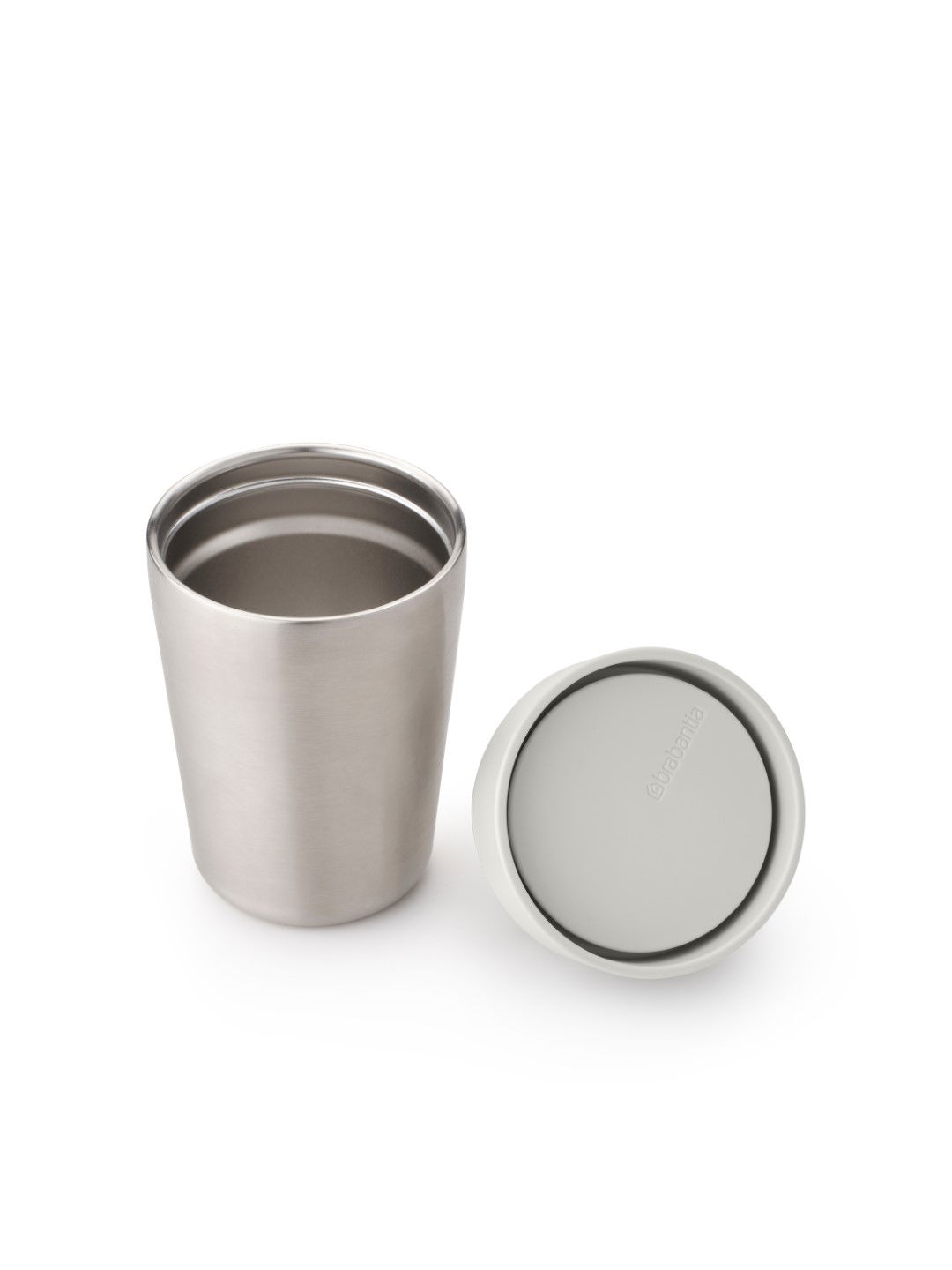 Make Take thermosbeker 0,2 liter Light Grey Brabantia