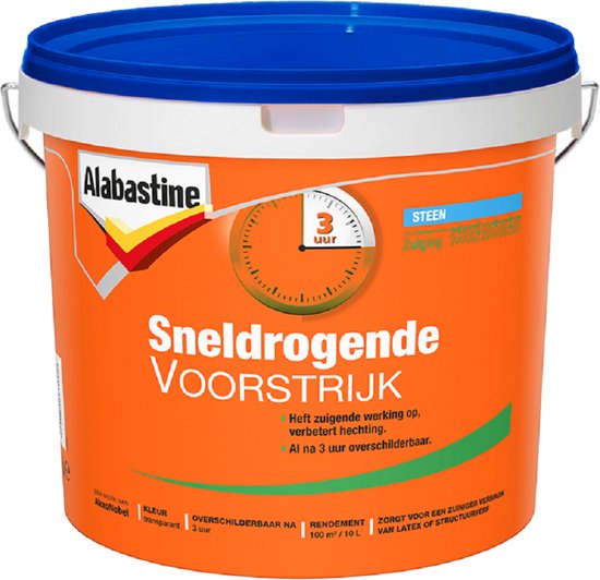 Voorstrijk Sneldrogend 10L Alabastine