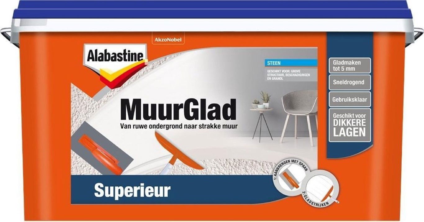 Muurglad superieur 5l Alabastine