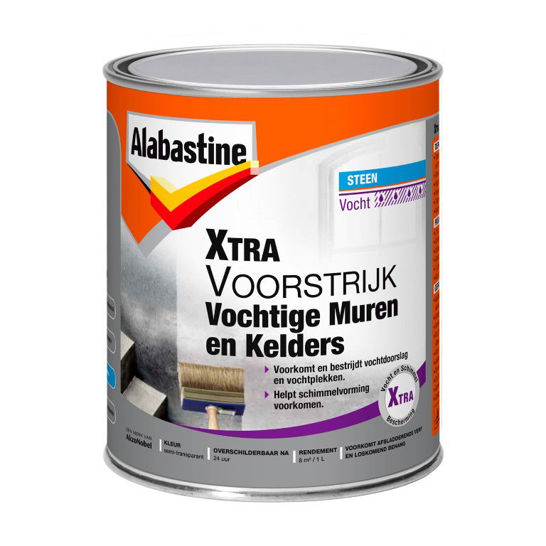 Xtra voorst vocht mur kel 1l Alabastine