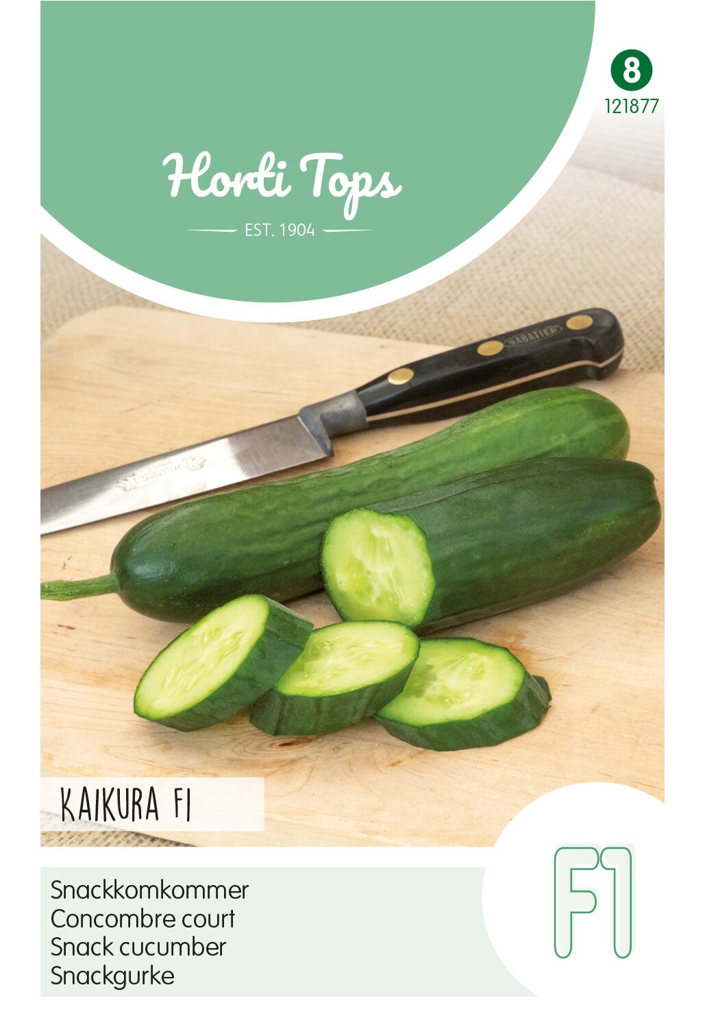Snackkomkommer Kaikura F1 zaden Hortitops - Hortitops
