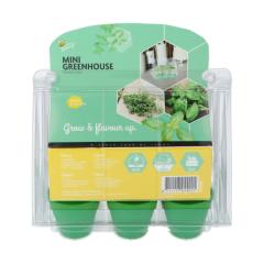 Grow gifts kweekset mini greenhouse kitchen herbs Buzzy