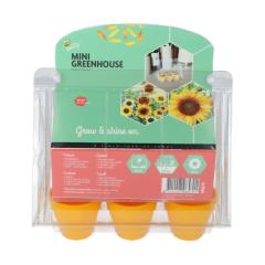 Grow gifts kweekset mini greenhouse sunny flowers Buzzy