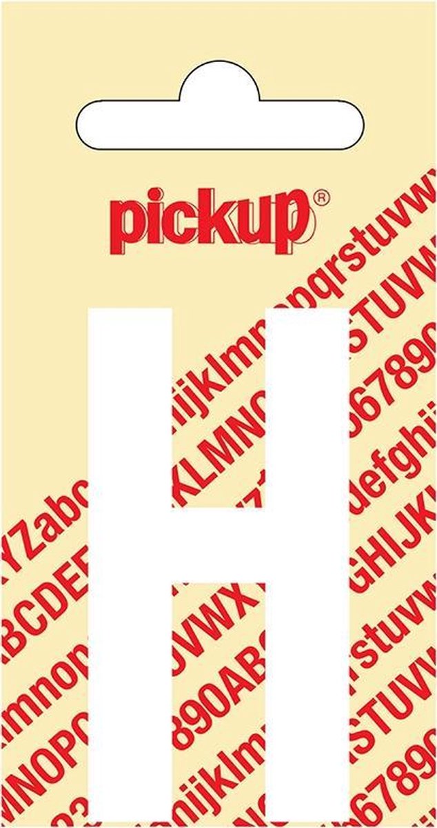 Agrandir l'image de Plakletter Nobel Sticker witte letter H Pickup https://cdn.warentuin.nl/media/catalog/product/S/C/SCAN8711234212078_pick_up_sticker_plakletter_nobel_sticker_pick_up_2612.jpg