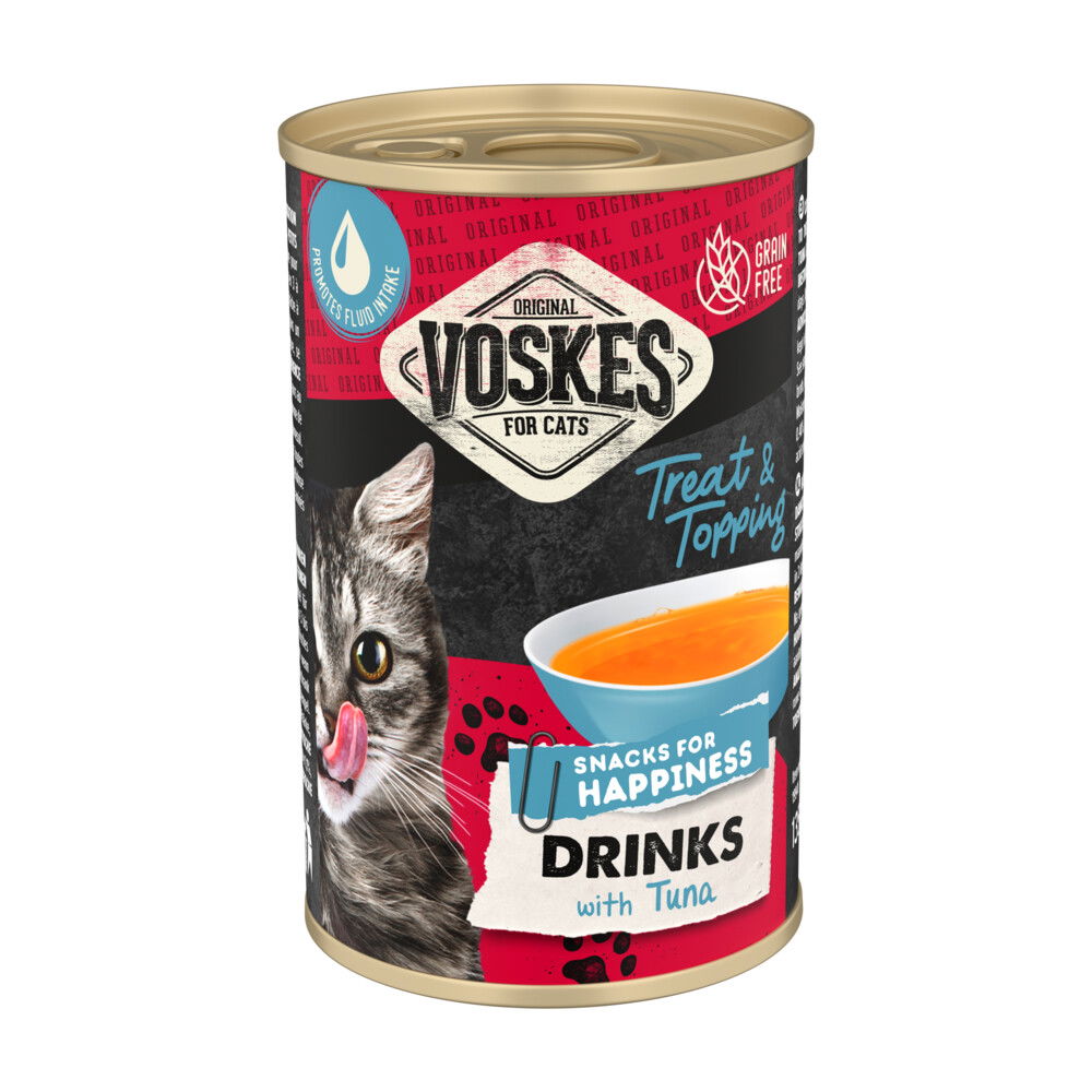Voskes kattendrink tonijn 135g - Voskes