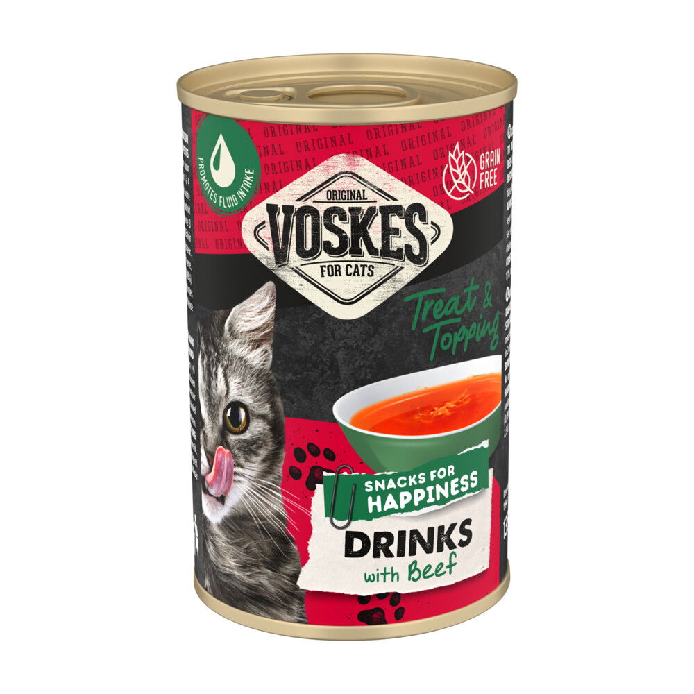 Voskes kattendrink rund 135g - Voskes
