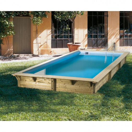 Pool Azura 505x350x126 cm blauw rechthoek Ubbink - Ubbink