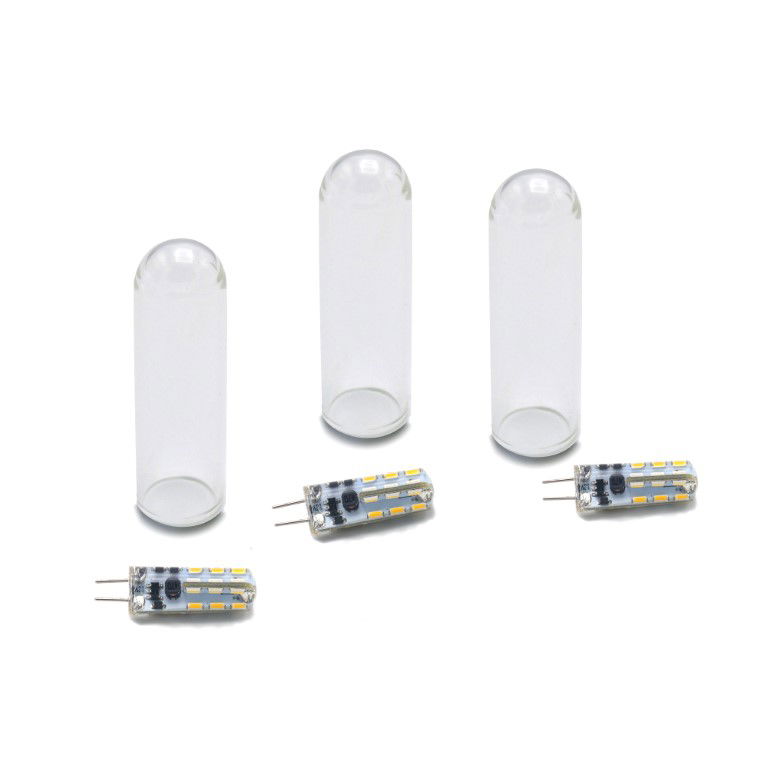 Set led reservelampjes voor Multibright Float led 3x1,5w kapjes 3x Ubbink