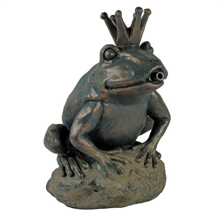 Ubbink Spuitfiguur Koningin kikker – bruin