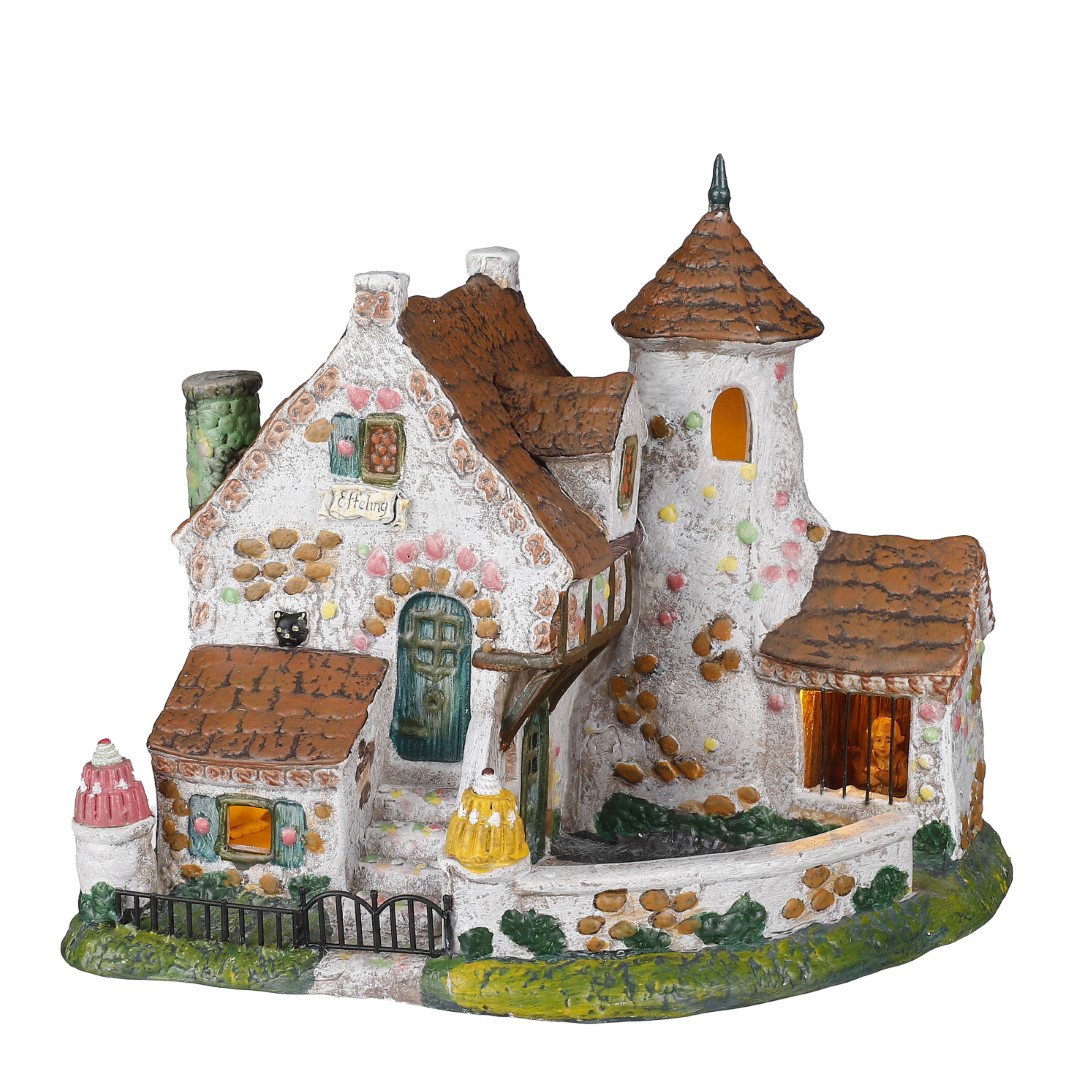 Kersthuisje huis hans en Grietje Luville - Luville