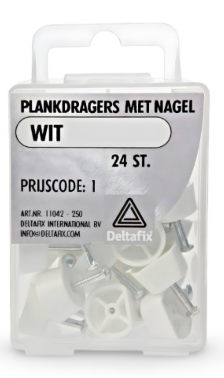https://cdn.warentuin.nl/media/catalog/product/S/C/SCAN8711517110428_01plankdragers_nagel_wit_24st_deltafix_c0f9.png