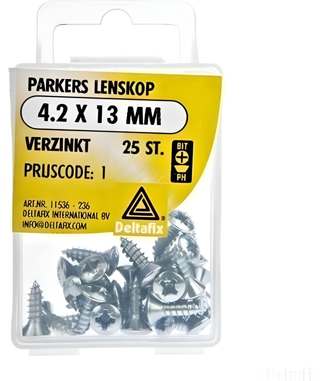 https://cdn.warentuin.nl/media/catalog/product/S/C/SCAN8711517115362_parkers_4_2x13mm_verz_25st_deltafix_d216.jpg