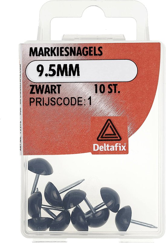 Markisennägel 9.5mm schwarz 10St.