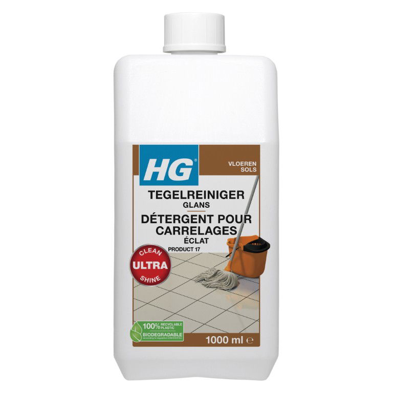 Tegelreiniger glans 1000 ml HG