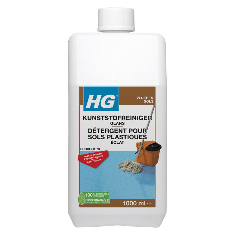 Kunststofreiniger glans 1000 ml HG