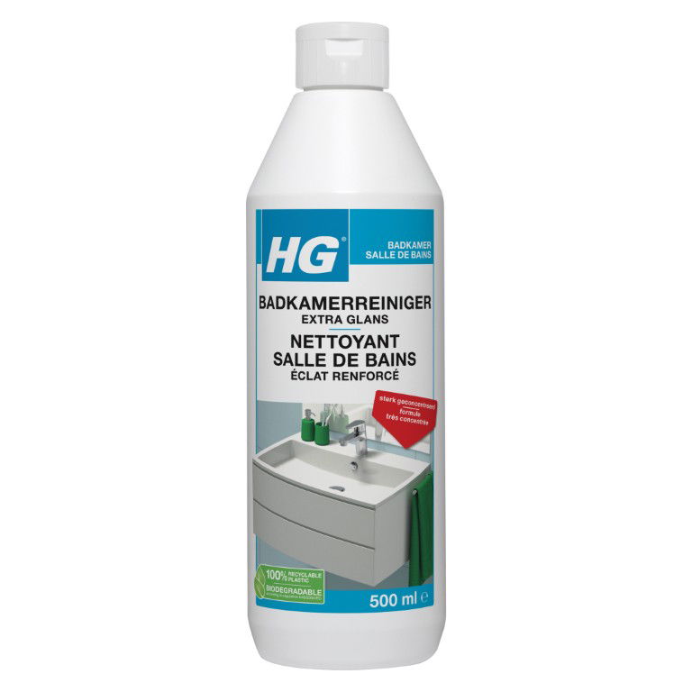 Badkamerreiniger extra glans 500 ml HG