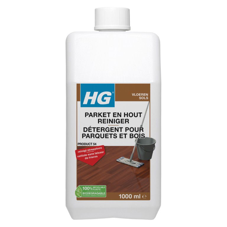 Parket en hout reiniger 1000 ml HG