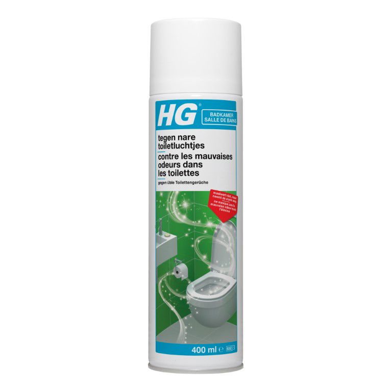 Tegen nare toiletluchtjes 400 ml HG