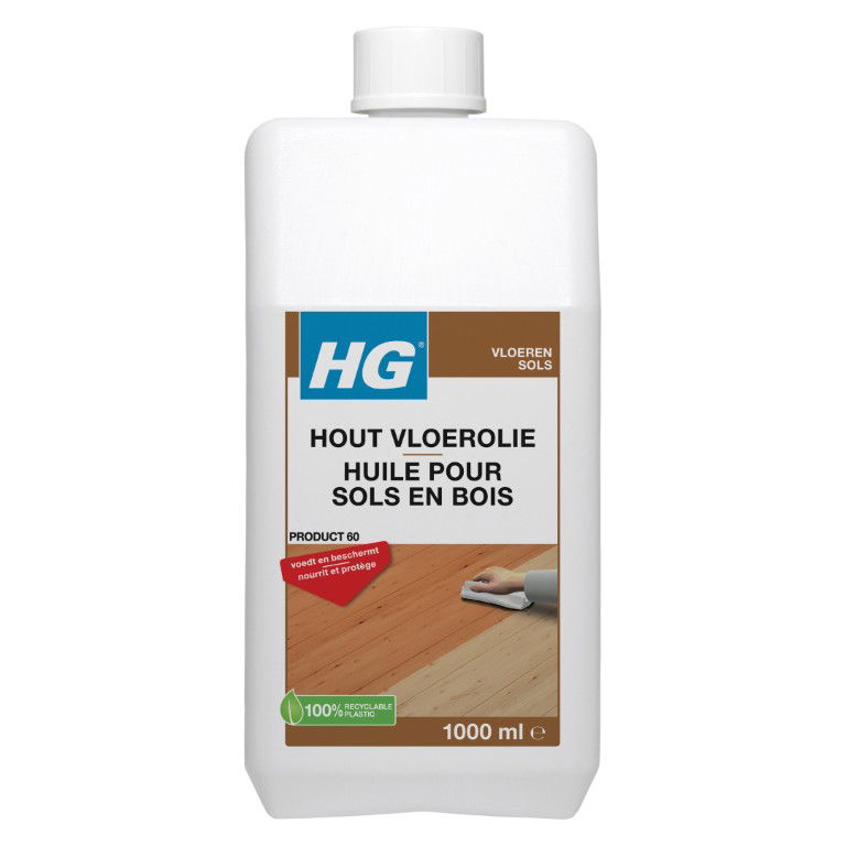 Hout vloerolie 1000 ml HG