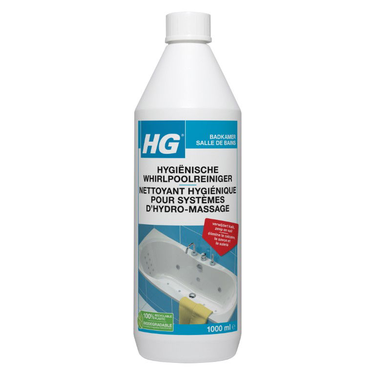 Hygienische whirlpool reiniger 1000 ml HG