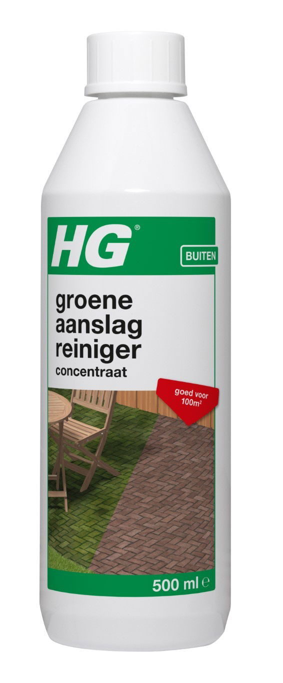 Groene aanslagreiniger concentraat 500 ml HG