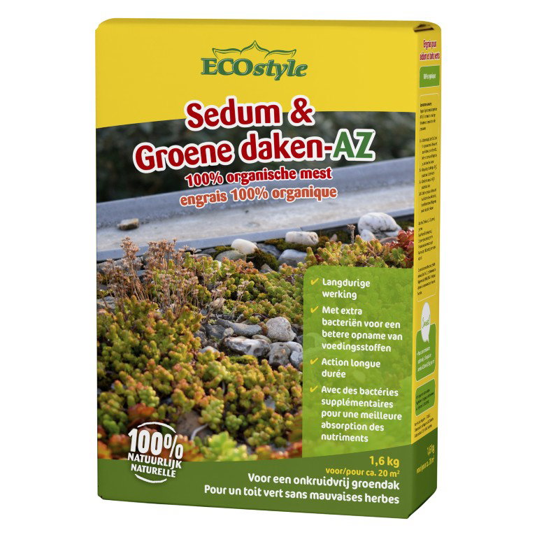 Sedum & Groene daken-AZ 1,6 kg ECOStyle - Ecostyle
