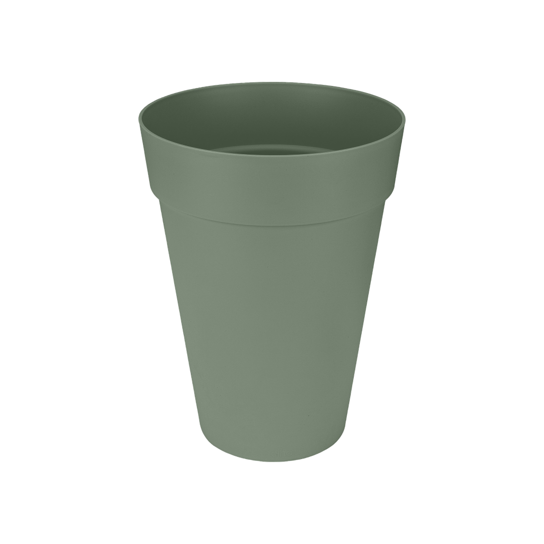 Loft urban rond hoog 35cm pistachegroen bloempot elho - Elho