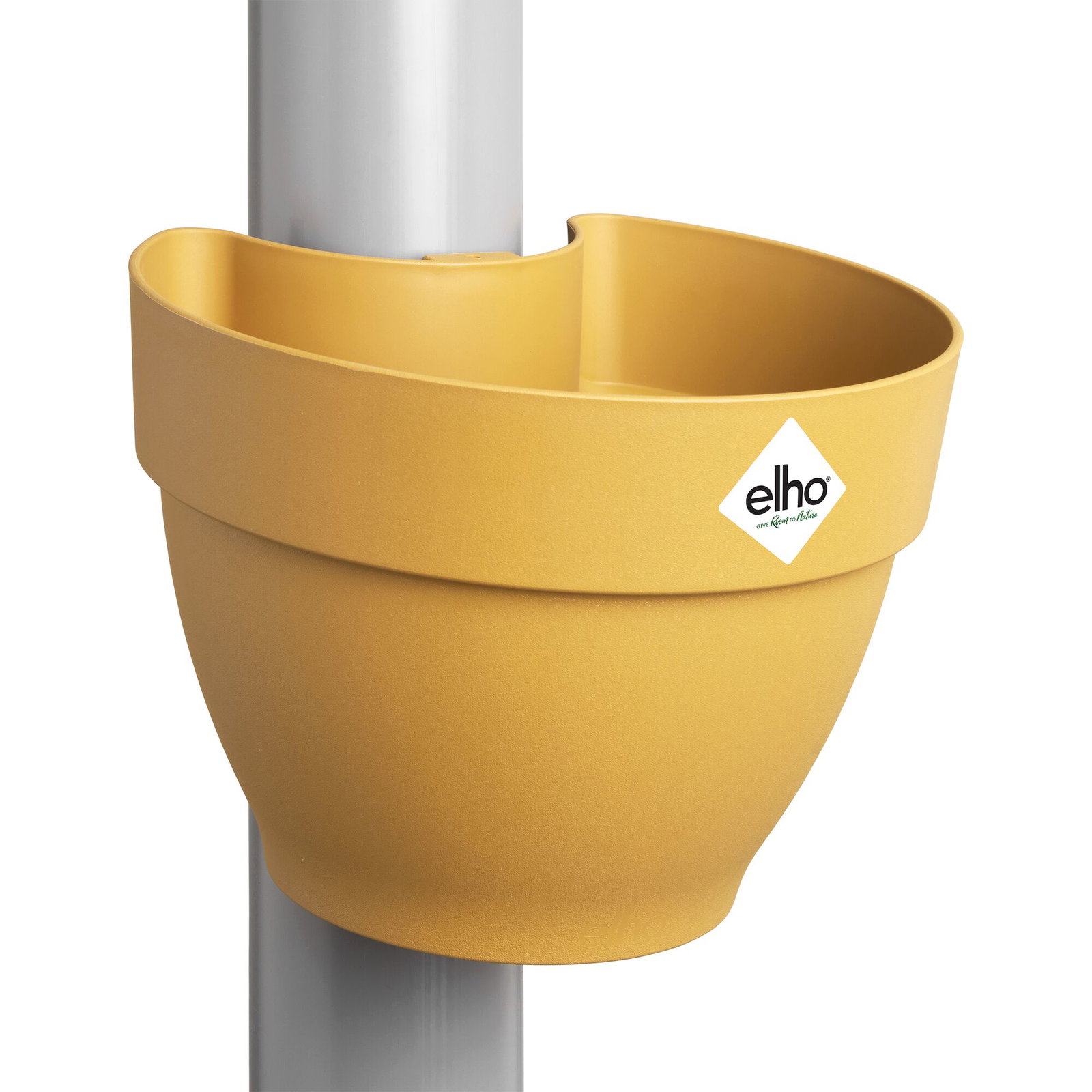 Vibia campana regenpijpbakje 22cm honinggeel elho - Elho