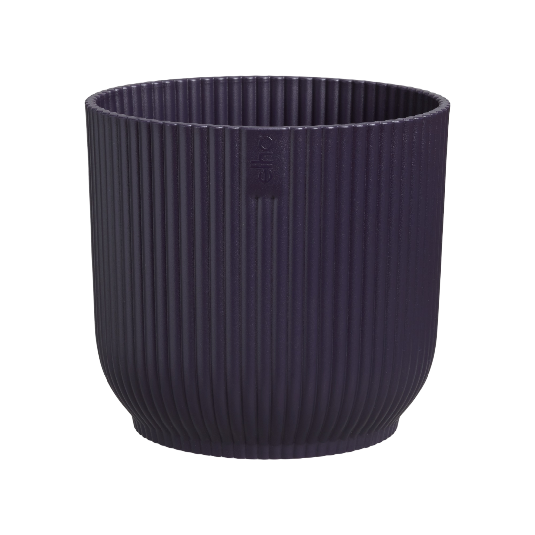 Elho The winery collection 14cm donkerpaars bloempot – paars
