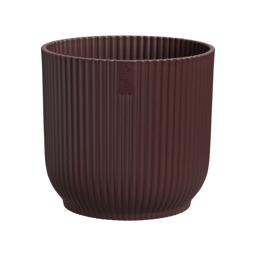 Elho The winery collection 18cm bordeaux rood bloempot