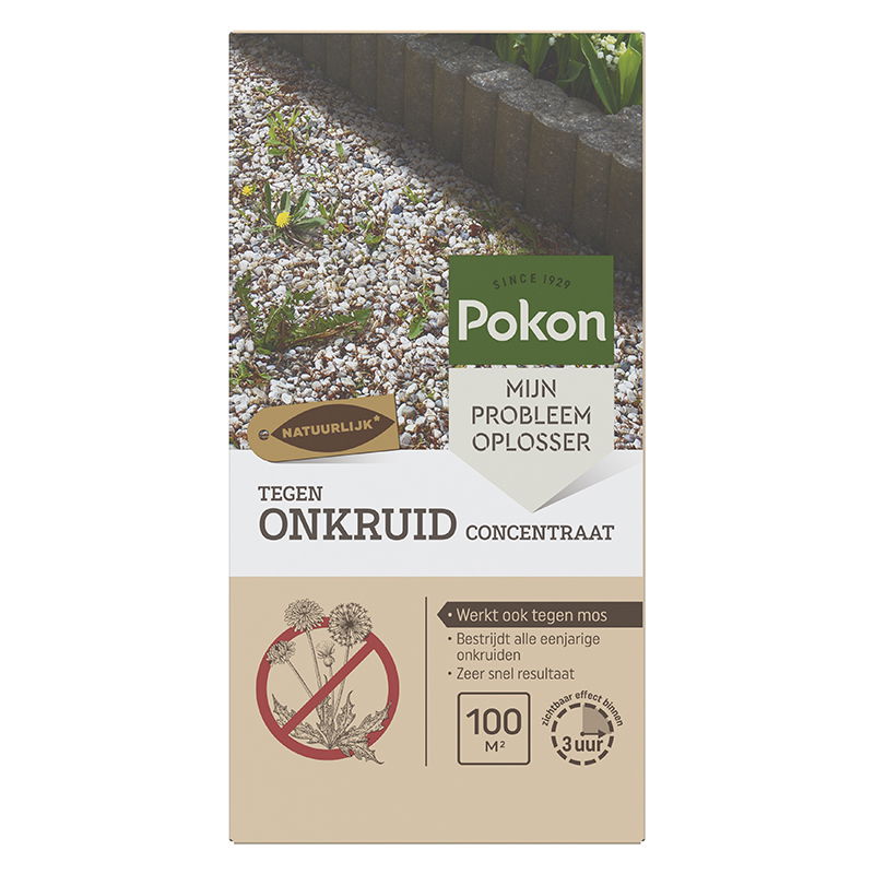 Tegen onkruid concentraat 225ml Pokon