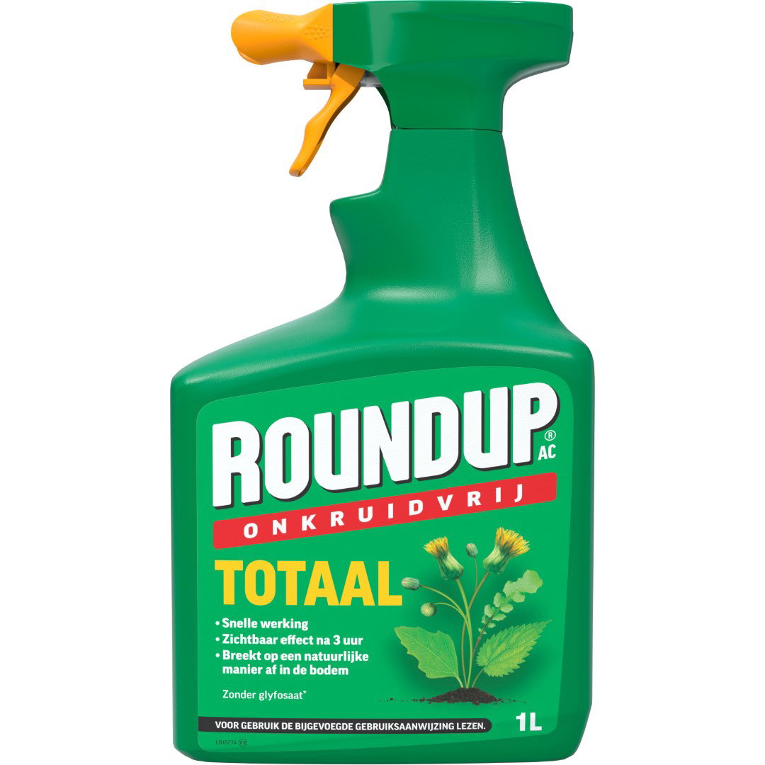 Totaal onkruidbestrijder totaal spray 1l Roundup - Roundup