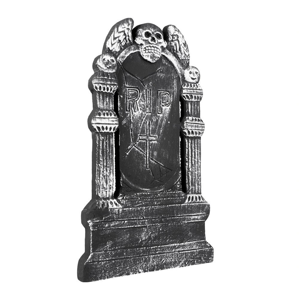 Grafsteen Flying Skull 50x30 cm Boland - Boland