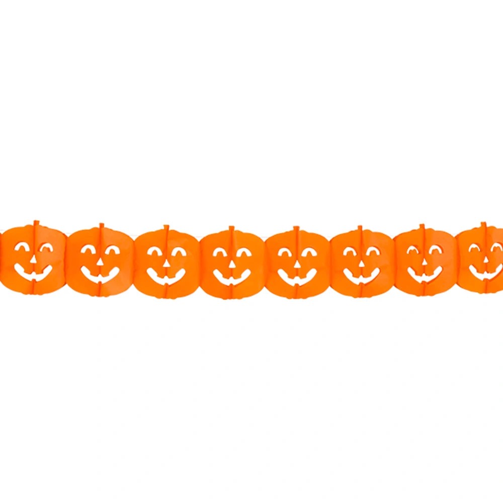 Halloween Guirlande Pompoen 4 m Boland - Boland