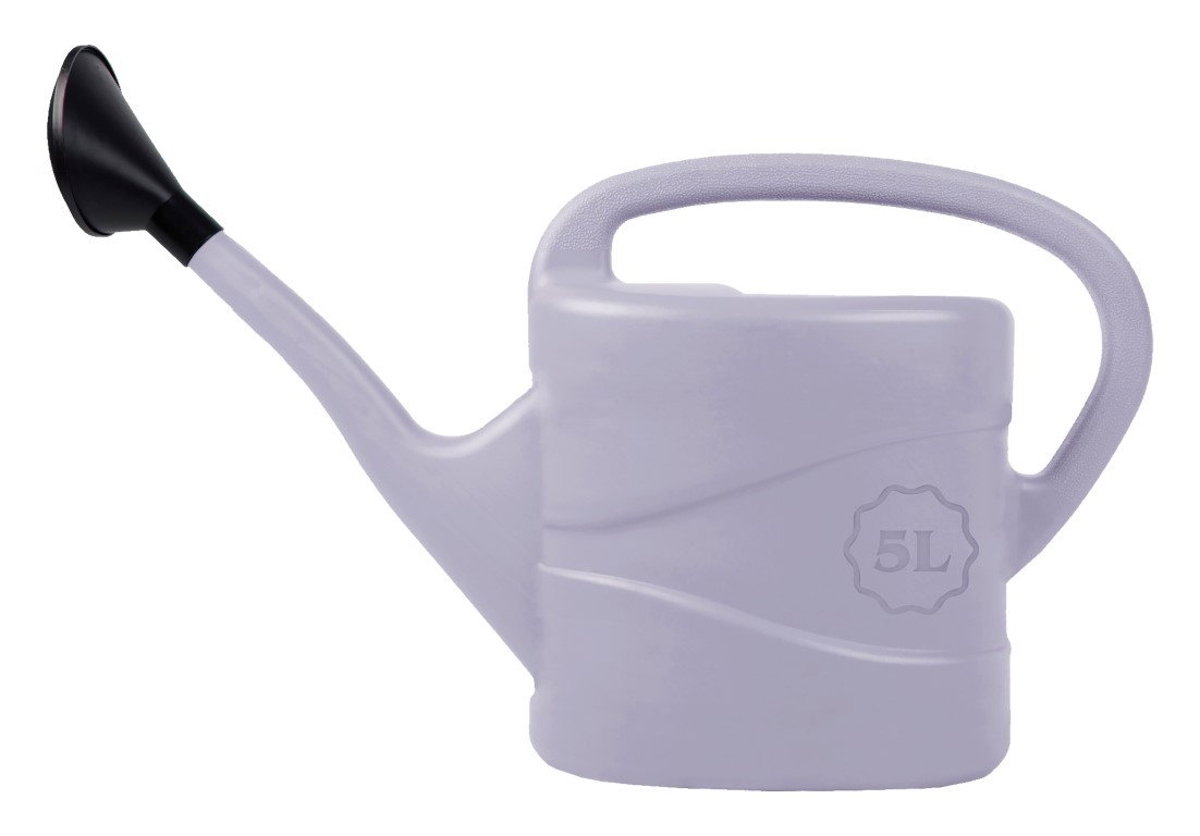 Talentools Gieter kunststof met broes lila 5 liter Talen Tools