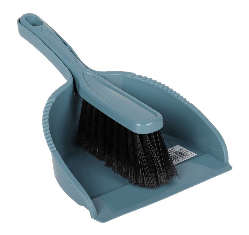 Talen Tools Mini Stoffer en Blik in Blauw - Snel Schoonmaken