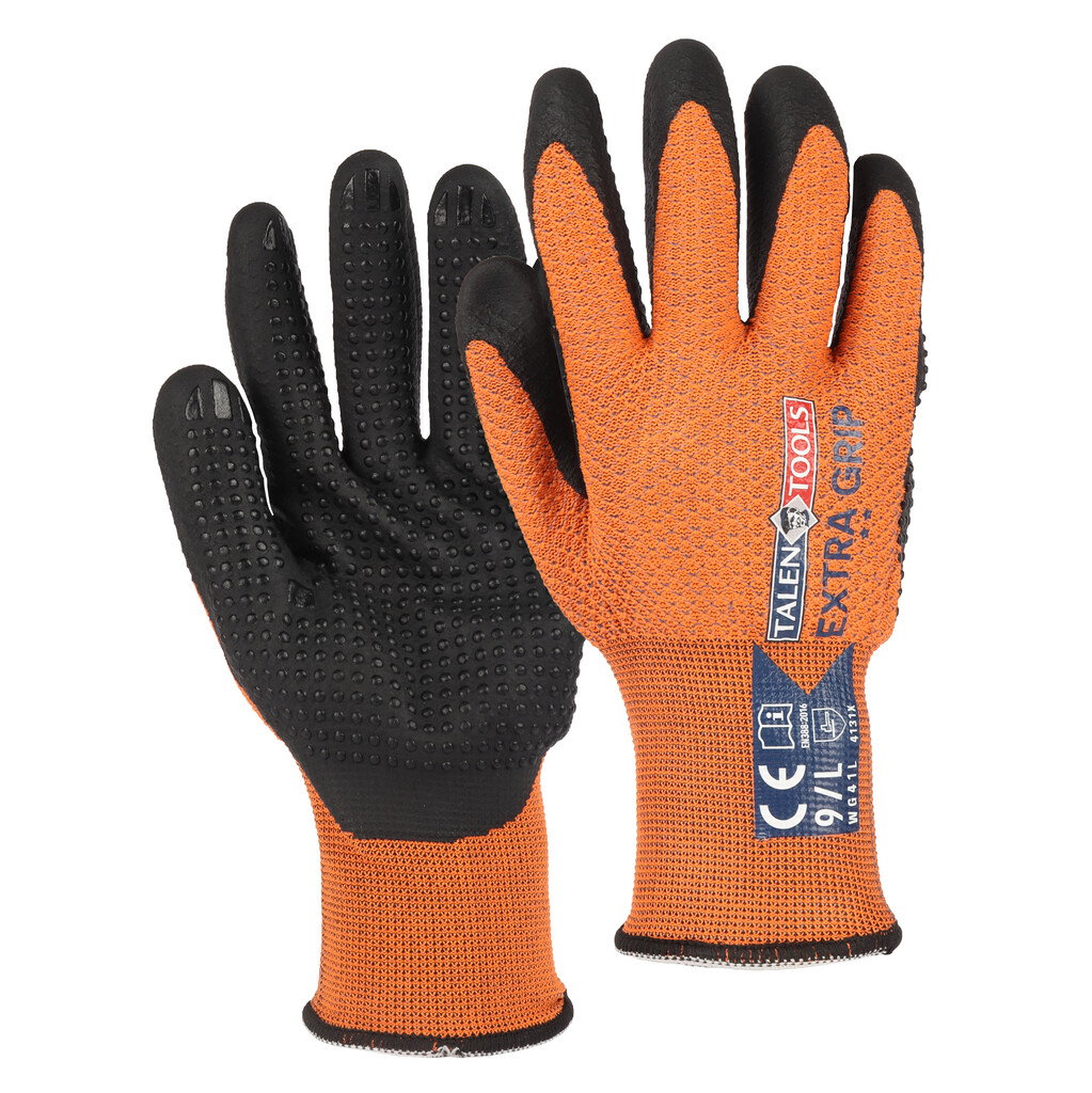 Agrandir l'image de Werkhandschoenen extra grip gerecycled oranje maat S TalenTools https://cdn.warentuin.nl/media/catalog/product/S/C/SCAN8712448441209_werkhandschoenen_extra_grip_gerecycled_ora_0164.jpg