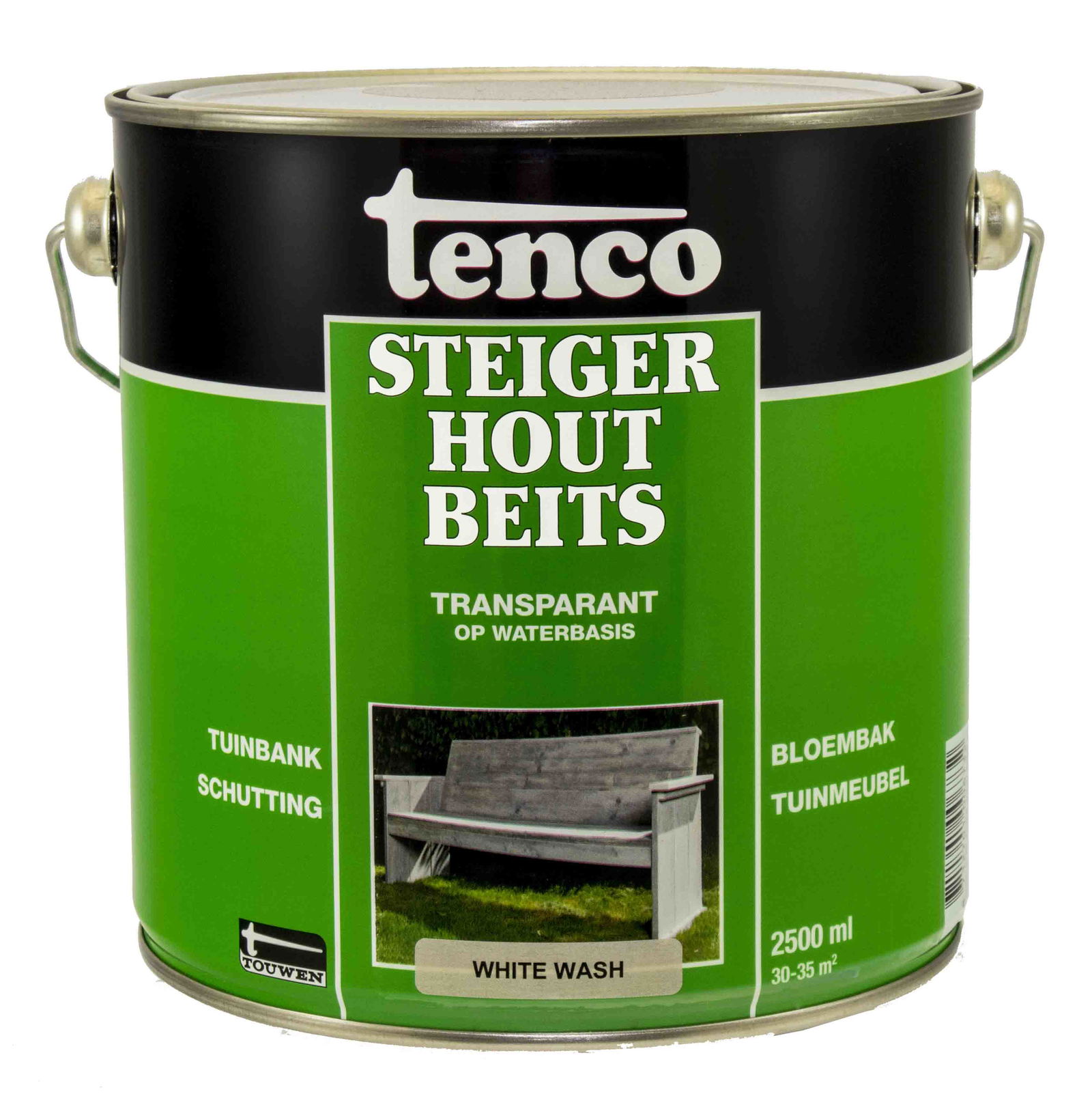 Steigerhoutbeits white wash 2,5l verf beits tenco