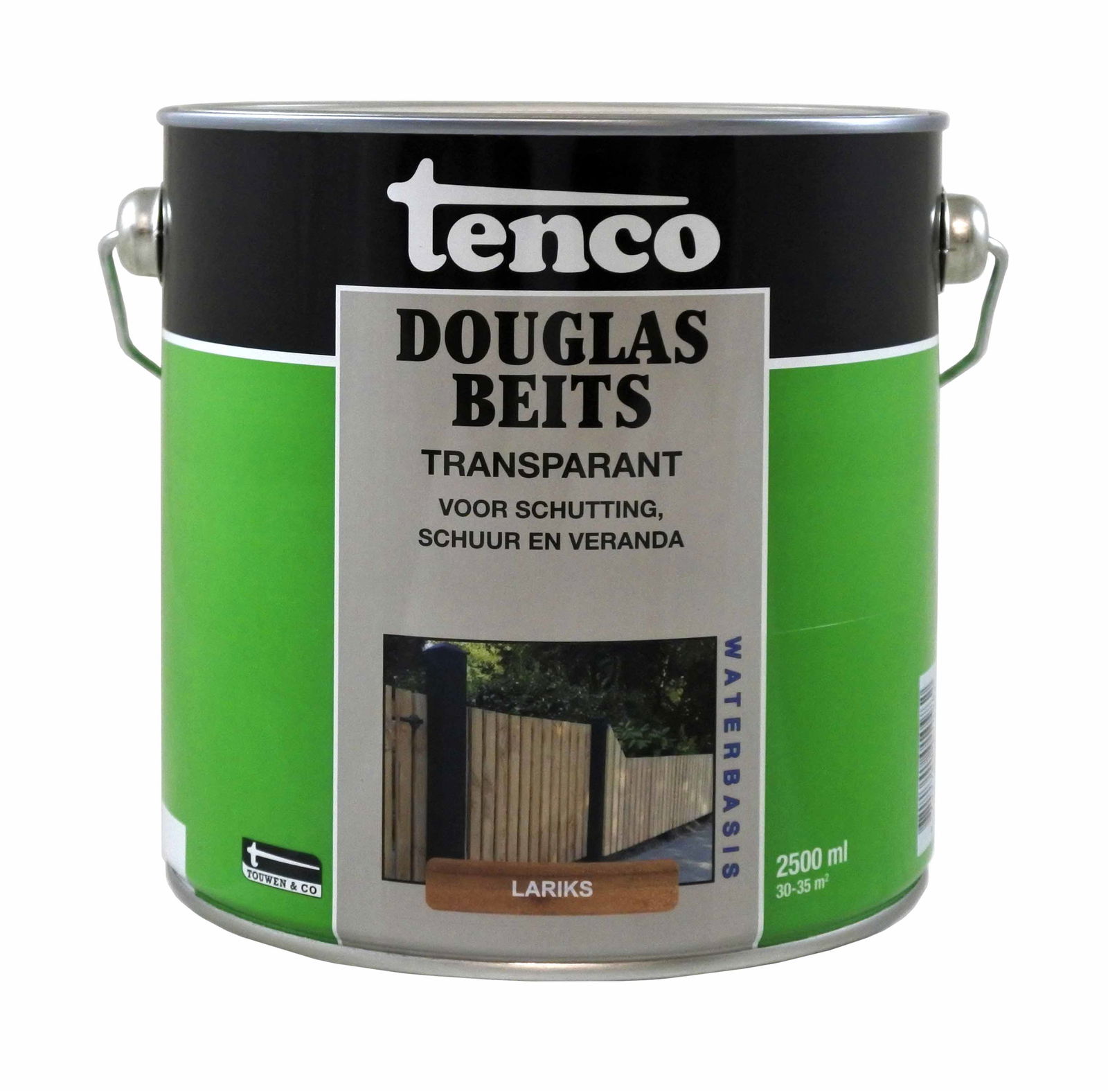 Douglas beits transparant lariks 2,5l verf beits tenco