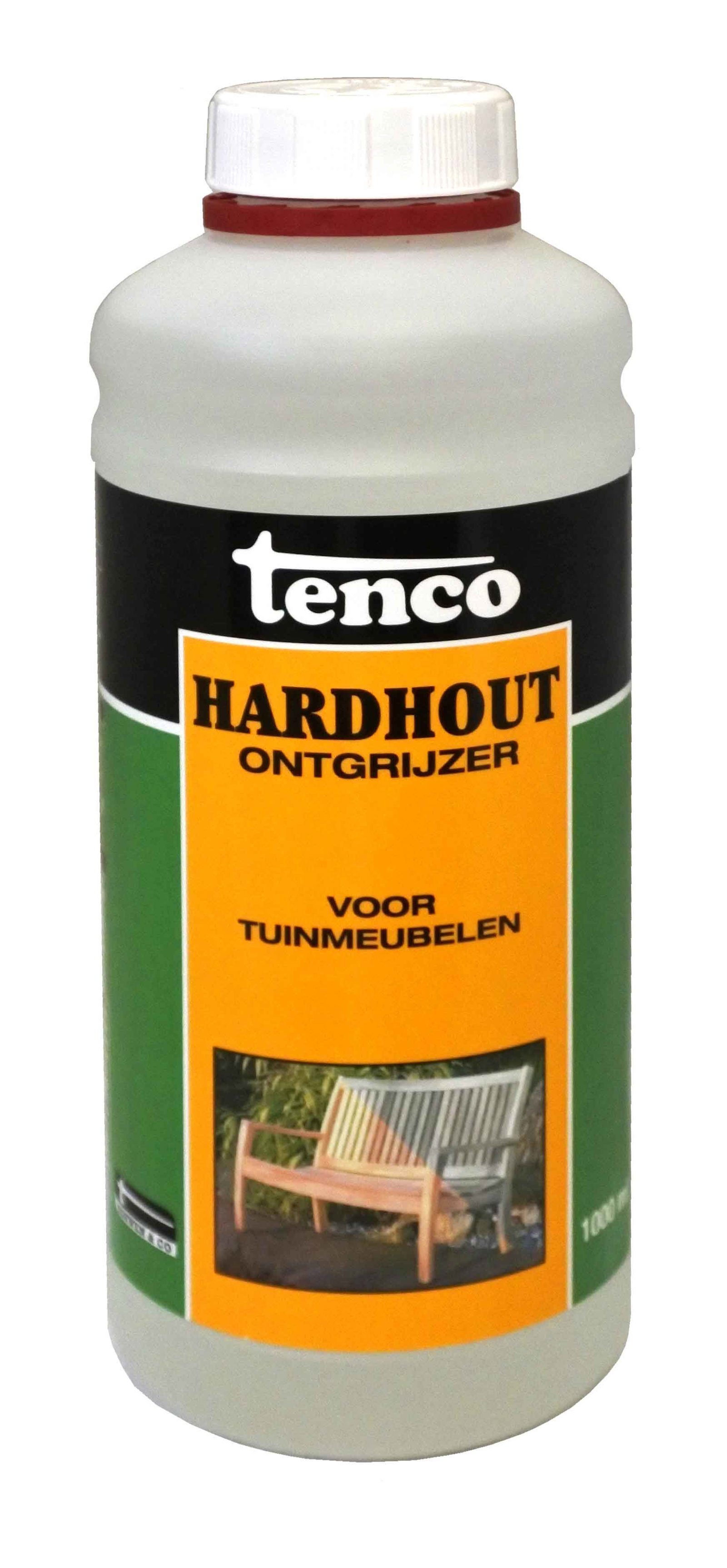 Tenco Hardhout ontgrijzer 1l verf/beits – transparant